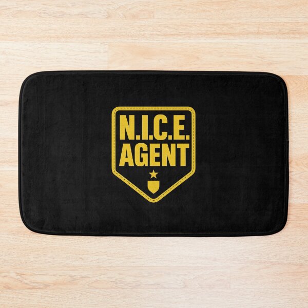 Item preview, N.I.C.E. AGENT – Tactical Badge Patch | Funny Acronym Shirt designed and sold by DailyDrivesct.