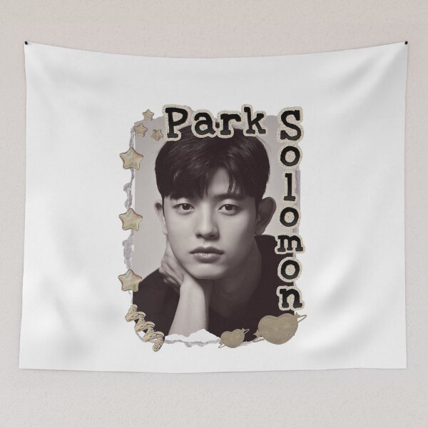 Item preview, Park Solomon (박솔로몬 / Lomon) Korean Actor Kdrama Actor Korean Group Scrapbook Collage Cozy Y2K Vintage Design designed and sold by HELL0WBELLO.