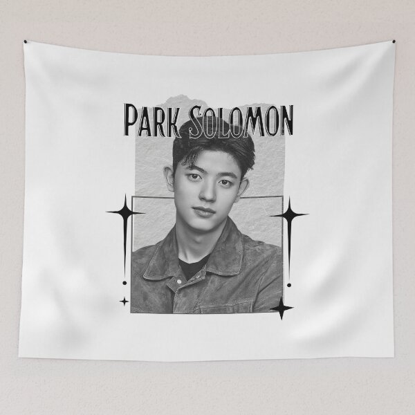 Item preview, Park Solomon (박솔로몬 / Lomon) Korean Actor Korean Scrapbook Collage Cozy Y2K Vintage Design designed and sold by HELL0WBELLO.