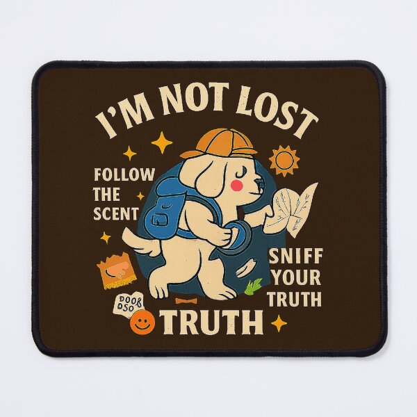 Item preview, Sniff Your Truth – Emotional Explorer Dog designed and sold by SanPedroArt.