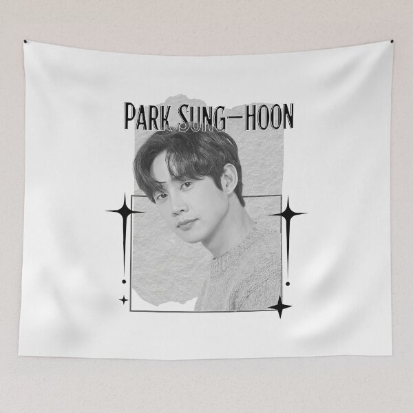 Item preview, Park Sung-hoon (박성훈) Korean Actor Korean Scrapbook Collage Cozy Y2K Vintage Design designed and sold by HELL0WBELLO.