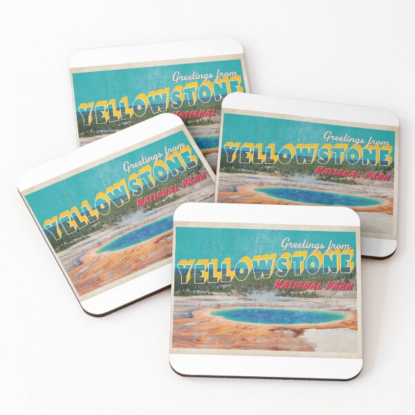 Item preview, Greetings From....Yellowstone designed and sold by Skyline-Art-Inc.