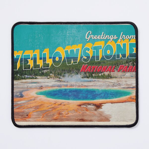 Item preview, Greetings From....Yellowstone designed and sold by Skyline-Art-Inc.