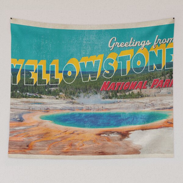 Item preview, Greetings From....Yellowstone designed and sold by Skyline-Art-Inc.