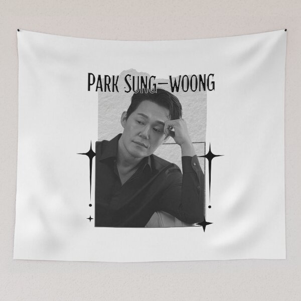 Item preview, Park Sung-woong (박성웅) Korean Actor Korean Scrapbook Collage Cozy Y2K Vintage Design designed and sold by HELL0WBELLO.