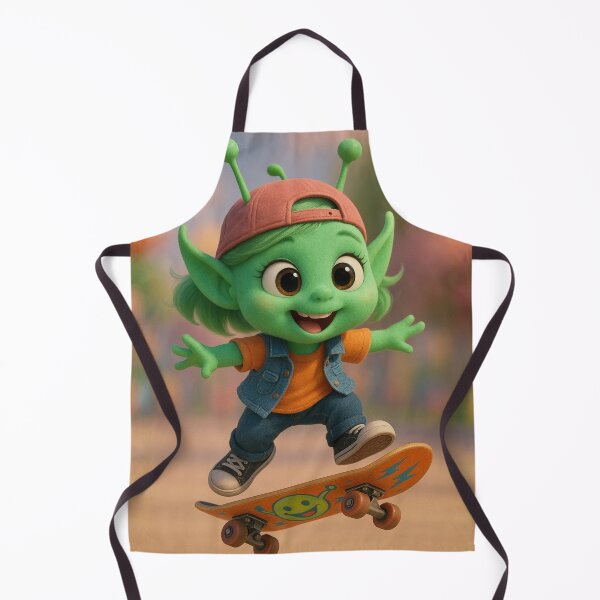 Item preview, Skater Alien Girl designed and sold by Sillytoe.