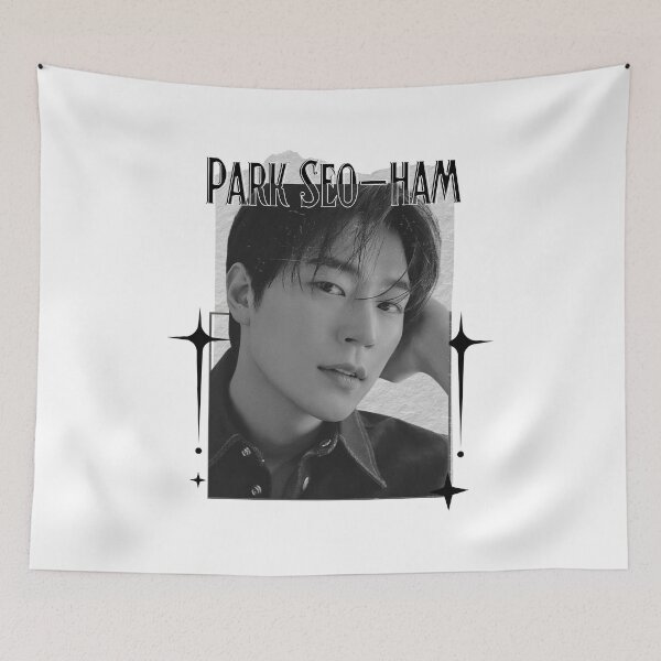Item preview, Park Seo-ham (박서함) Korean Actor Korean Scrapbook Collage Cozy Y2K Vintage Design designed and sold by HELL0WBELLO.