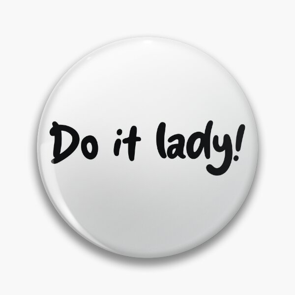 Item preview, Do it lady! designed and sold by the-craft-shop.