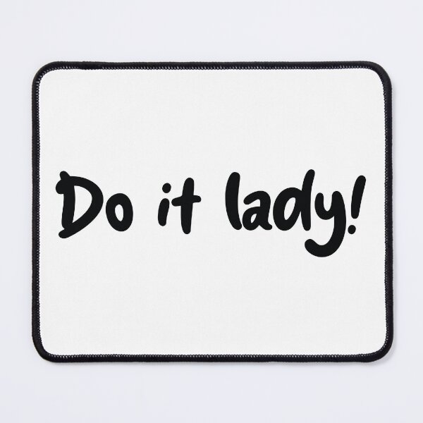 Item preview, Do it lady! designed and sold by the-craft-shop.