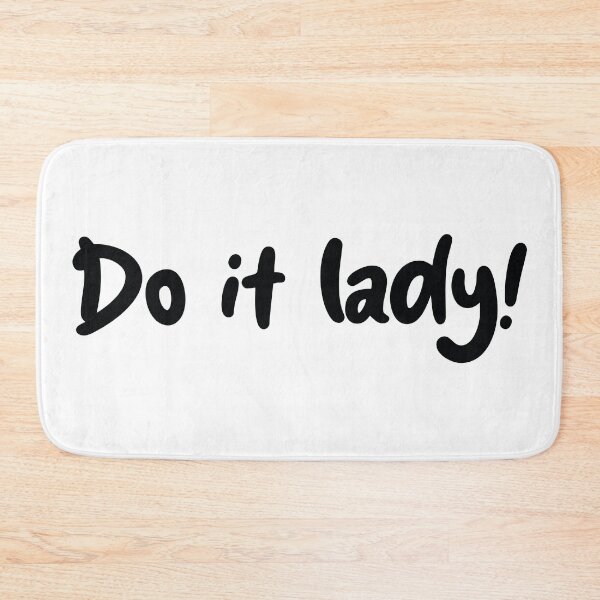 Item preview, Do it lady! designed and sold by the-craft-shop.