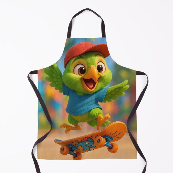 Item preview, Skater Amazon Parrot designed and sold by Sillytoe.