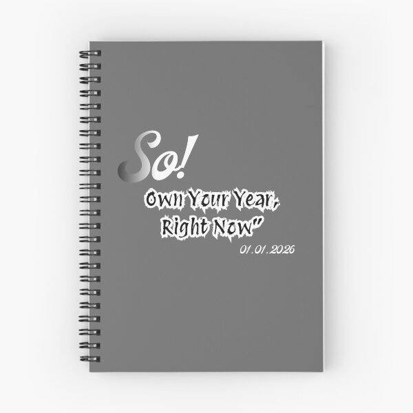 Item preview, Own Your Year Right Now Motivational Mindset designed and sold by LANCEWISEMEDIA.