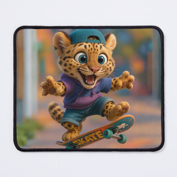 Item preview, Skater Amur Leopard designed and sold by Sillytoe.