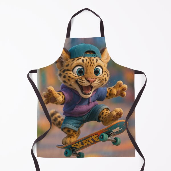 Item preview, Skater Amur Leopard designed and sold by Sillytoe.
