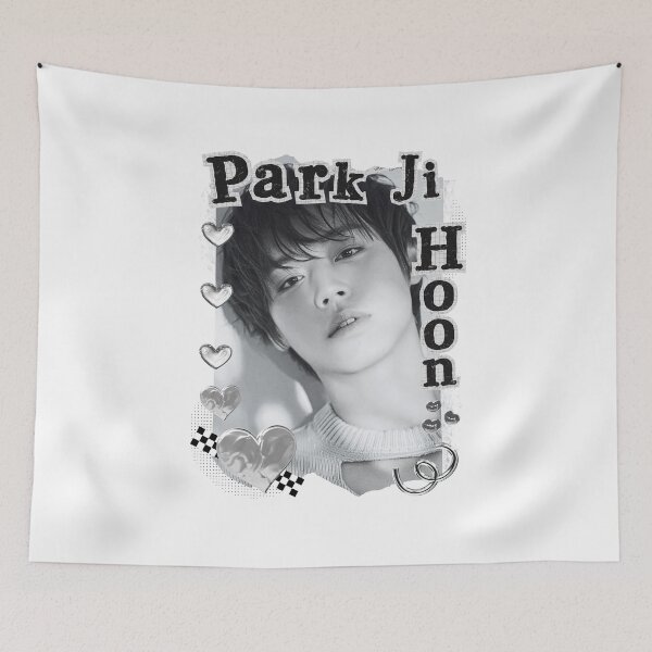 Item preview, Park Ji-hoon (박지훈) Korean Actor Kdrama Group Black and White Collage Digital Art Portrait designed and sold by AJUNICE STUDIO.
