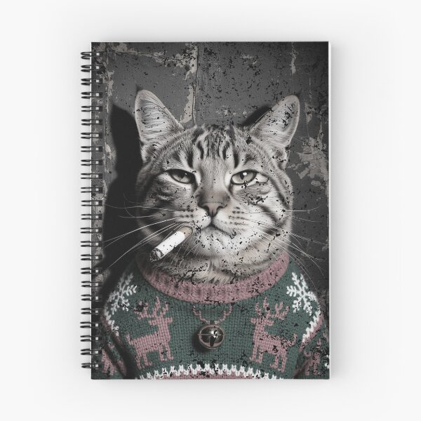 Item preview, FUNNY CAT in Christmas Sweater Cool Cat designed and sold by Greenbaby.