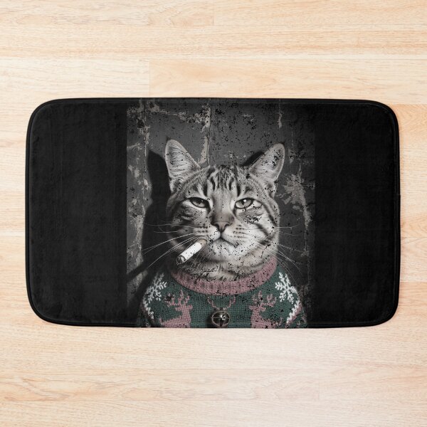 Item preview, FUNNY CAT in Christmas Sweater Cool Cat designed and sold by Greenbaby.