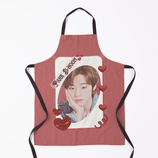 Item preview, Park Ji-hoon (박지훈) Korean Actor Kdrama Group Card Red Aesthetic Collage Design designed and sold by AJUNICE STUDIO.