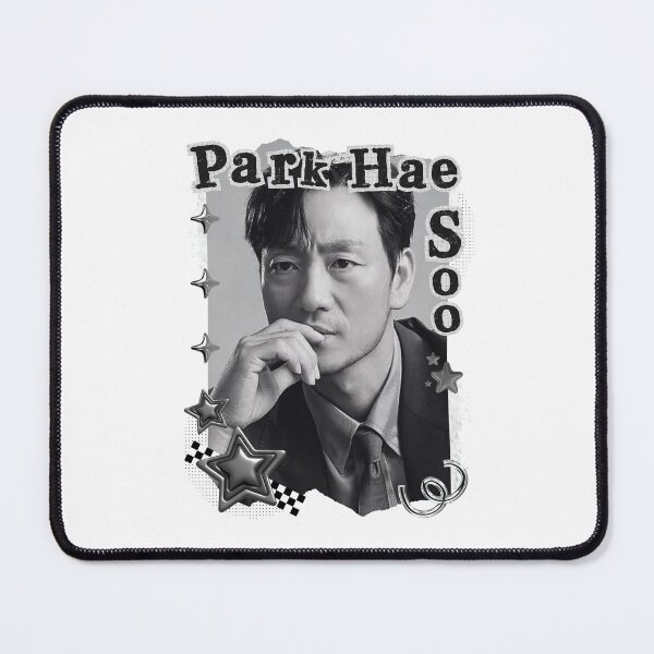 Item preview, Park Hae-soo (박해수) Korean Actor Kdrama Group Black and White Collage Digital Art Portrait designed and sold by AJUNICE STUDIO.