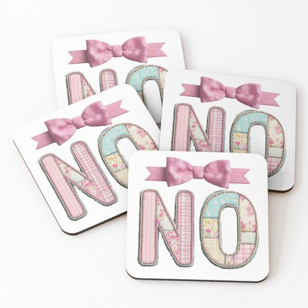 Item preview, Cute applique NO with bow designed and sold by MendaciousMina.