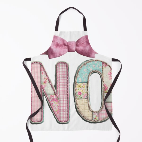 Item preview, Cute applique NO with bow designed and sold by MendaciousMina.