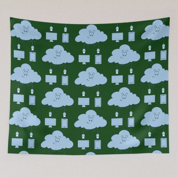Item preview, cloud storage (5) designed and sold by ElizaGraceWeddi.