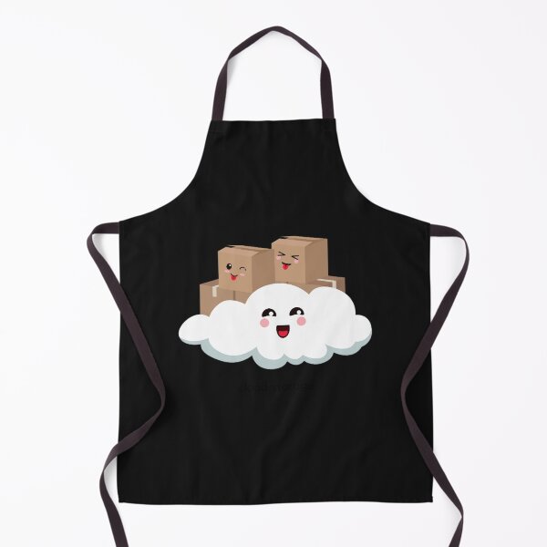 Item preview, Cloud Storage - cute cloud and cardboard box design designed and sold by ElizaGraceWeddi.