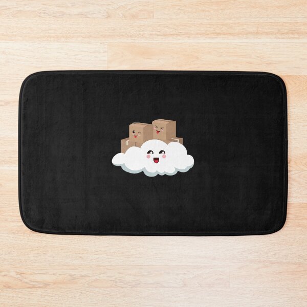Item preview, Cloud Storage - cute cloud and cardboard box design designed and sold by ElizaGraceWeddi.