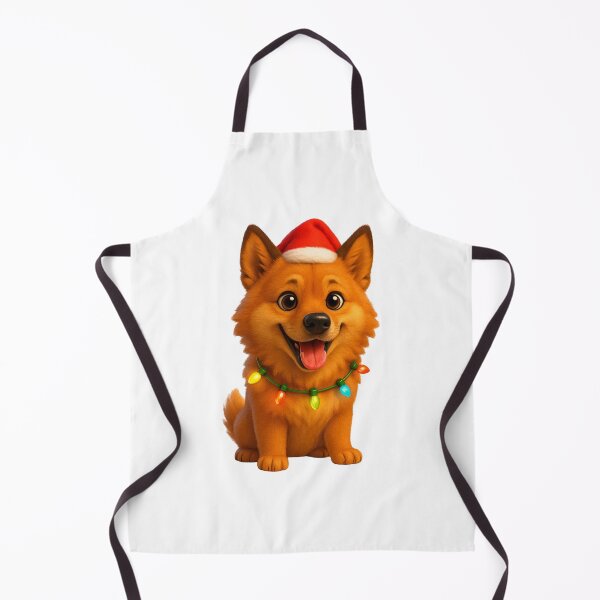 Item preview, Christmas Finnish Spitz designed and sold by Sillytoe.