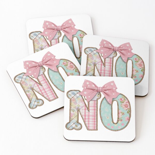 Item preview, Cute applique NO with bow designed and sold by MendaciousMina.