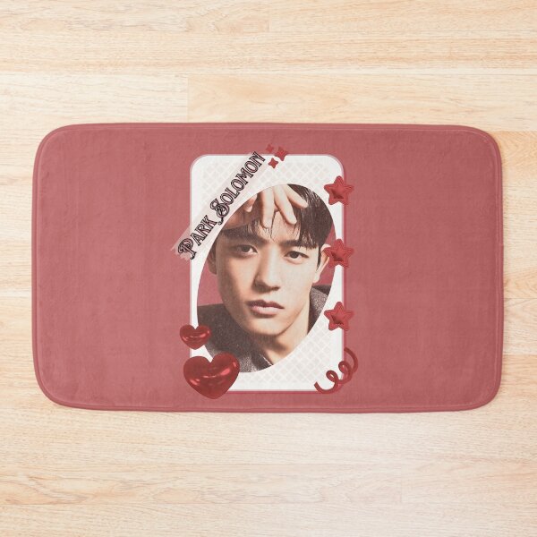 Item preview, Park Solomon (박솔로몬 / Lomon) Korean Actor Kdrama Group Card Red Aesthetic Collage Design designed and sold by AJUNICE STUDIO.