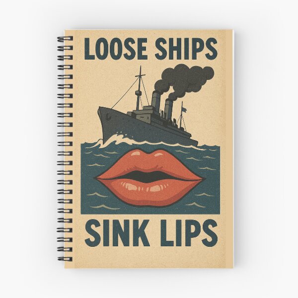Item preview, Loose Ships Sink Lips designed and sold by Strikehounder.