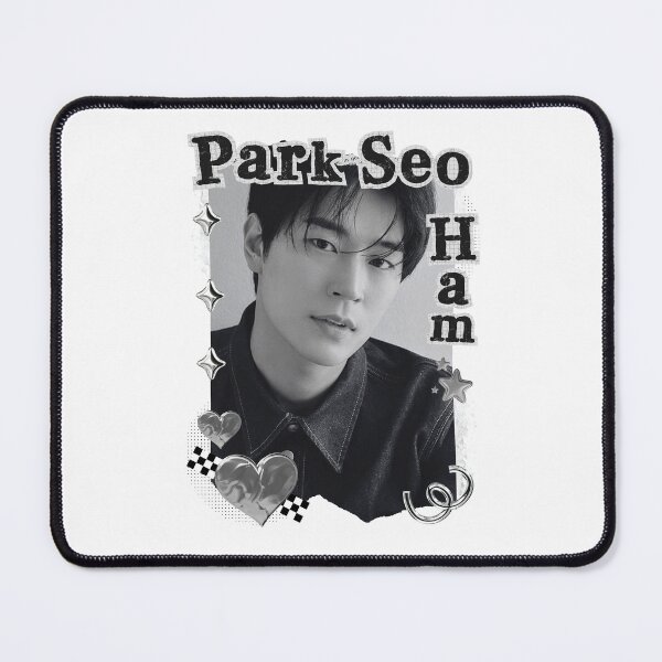Item preview, Park Seo-ham (박서함) Korean Actor Kdrama Group Black and White Collage Digital Art Portrait designed and sold by AJUNICE STUDIO.