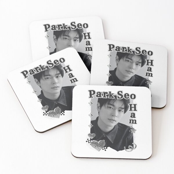 Item preview, Park Seo-ham (박서함) Korean Actor Kdrama Group Black and White Collage Digital Art Portrait designed and sold by AJUNICE STUDIO.