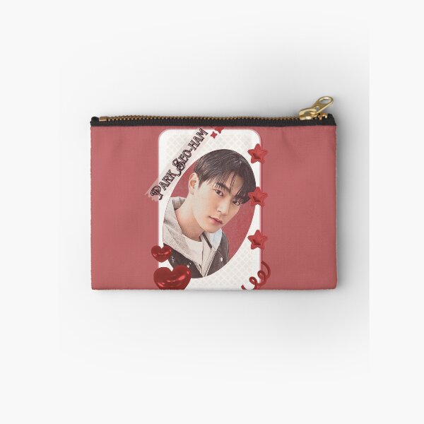 Item preview, Park Seo-ham (박서함) Korean Actor Kdrama Group Card Red Aesthetic Collage Design designed and sold by AJUNICE STUDIO.