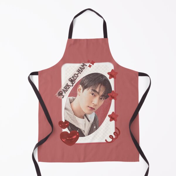 Item preview, Park Seo-ham (박서함) Korean Actor Kdrama Group Card Red Aesthetic Collage Design designed and sold by AJUNICE STUDIO.
