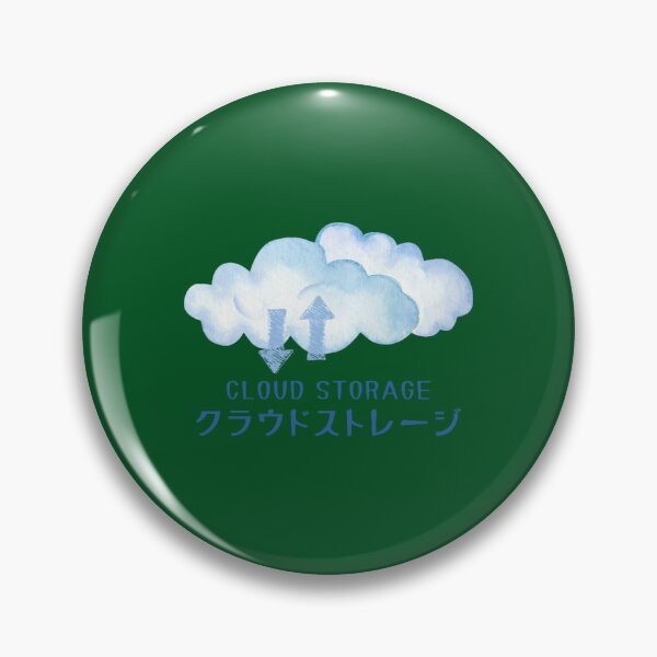 Item preview, Cloud Storage Cloud Computing Japanese Writing designed and sold by ElizaGraceWeddi.