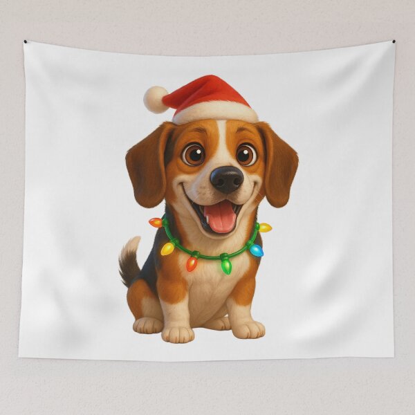 Item preview, Christmas Harrier Dog designed and sold by Sillytoe.