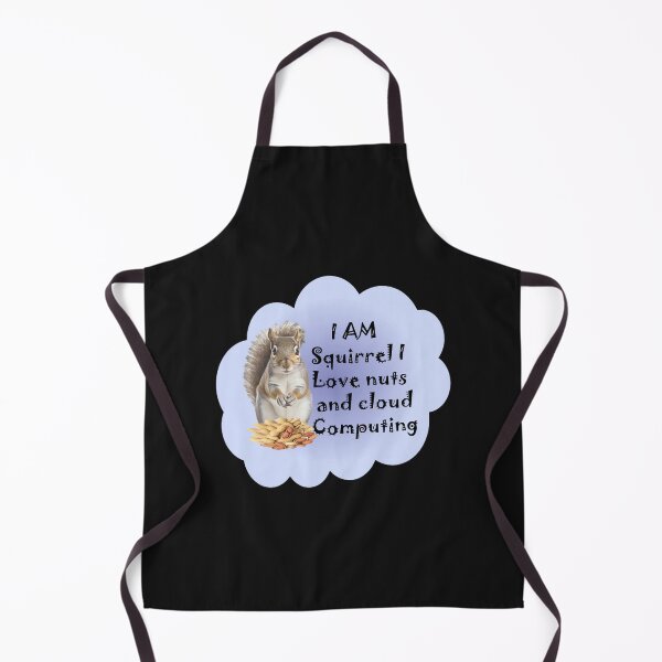 Item preview, Squirrel love nuts and cloud computing designed and sold by ElizaGraceWeddi.