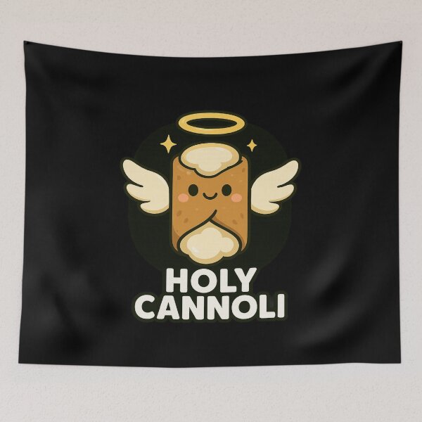 Item preview, Holy Cannoli ? | Cute Angel Dessert Pun | Funny Food Lover T-Shirt designed and sold by DailyDrivesct.