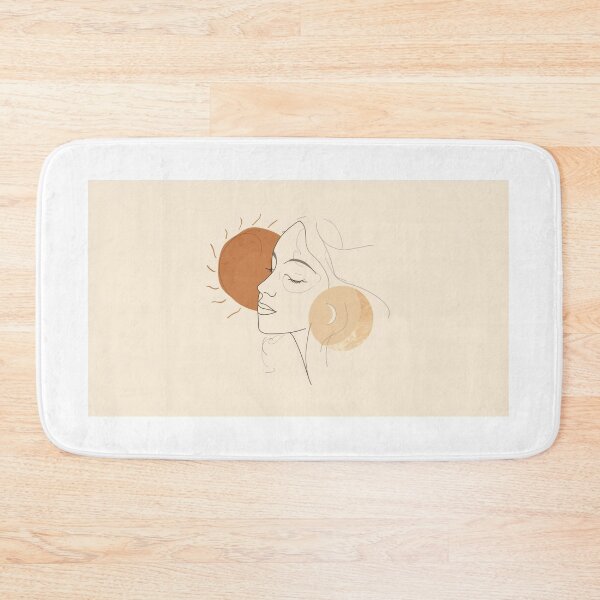 Item preview, Minimal Line Face, Sun & Moon, Minimalist Art, Modern Aesthetic, Wall Art, Phone Case, Graphic Tee, Home Decor designed and sold by Customprinthub1.