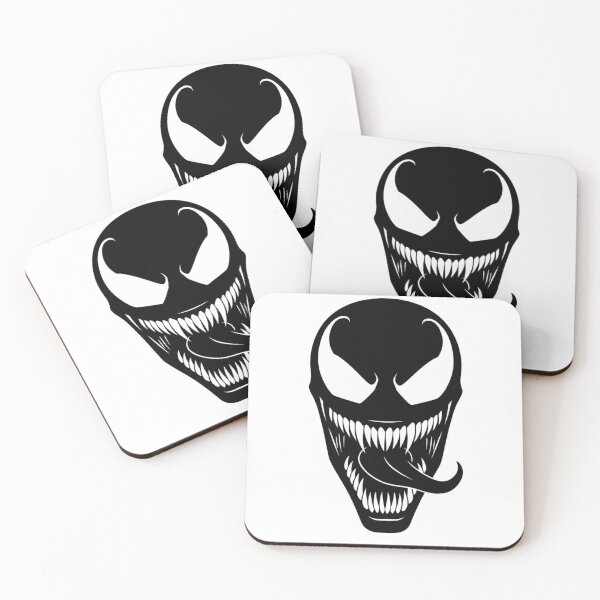 Item preview, Creature of Chaos – Monstrous Black and White Face, Dark and Powerful Art designed and sold by LoomisDreams.