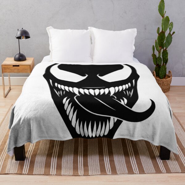 Item preview, Creature of Chaos – Monstrous Black and White Face, Dark and Powerful Art designed and sold by LoomisDreams.