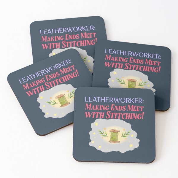 Item preview, Leatherworker: Making Ends Meet with Stitching! - leather sewing designed and sold by TaurusC95.