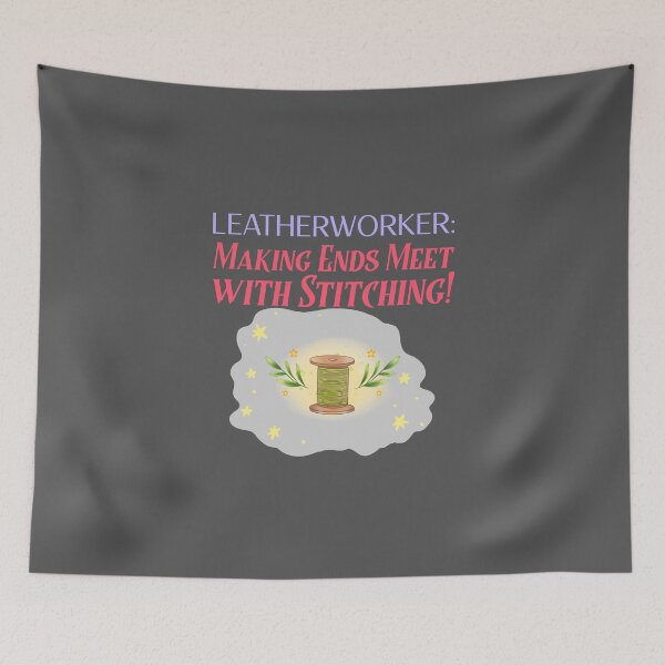 Item preview, Leatherworker: Making Ends Meet with Stitching! - leather sewing designed and sold by TaurusC95.