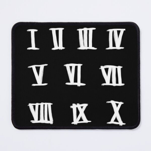 Item preview, Roman numerals 1 to 10 designed and sold by badlydrawnbabe.