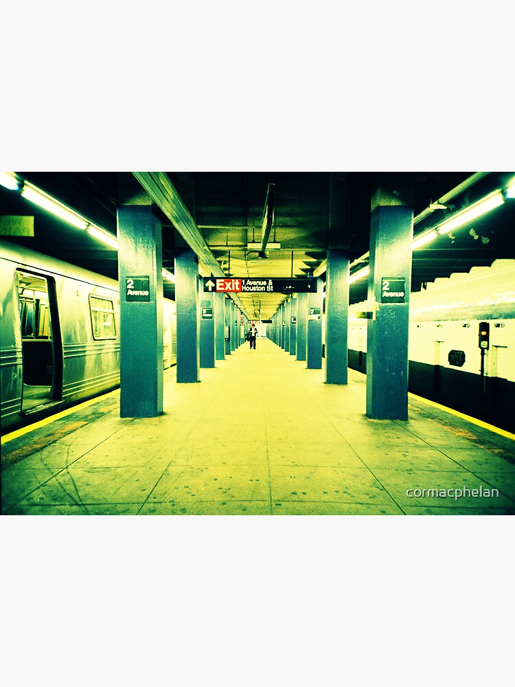Subway Platform by cormacphelan