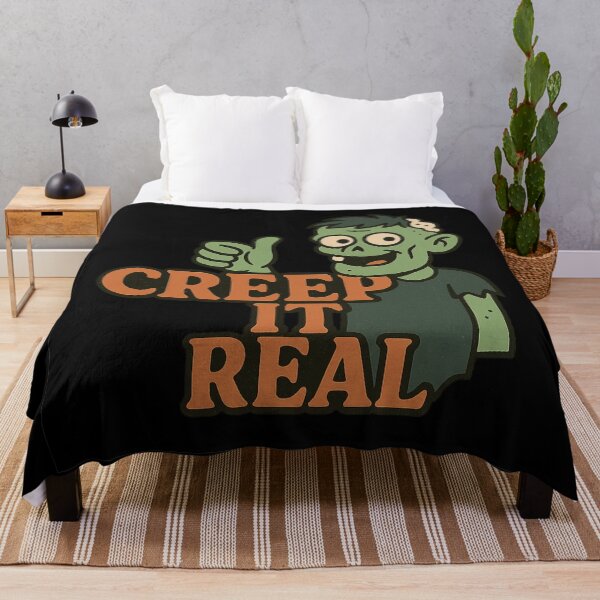 Item preview, Creep It Real – Funny Zombie Halloween Design designed and sold by AddictiveDesign.