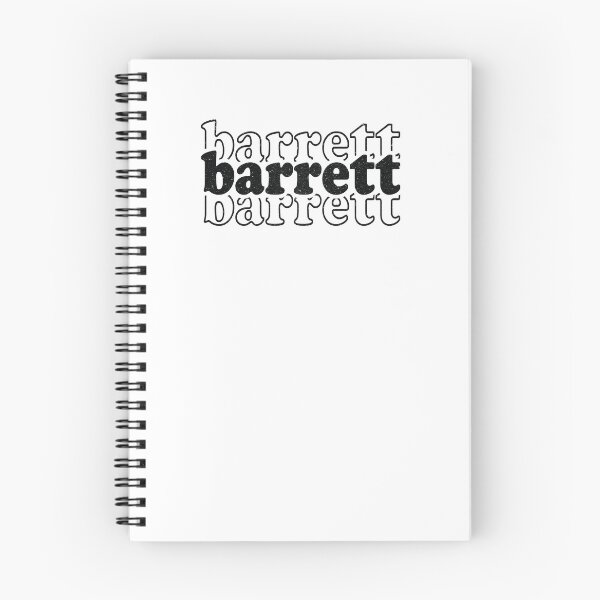 Artikelvorschau, Barrett Name personalisiert entworfen und verkauft von Watsonarts.