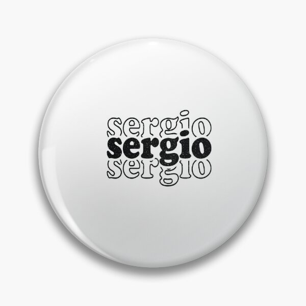 Item preview, Sergio Name Personalized designed and sold by Watsonarts.